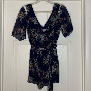 Flowy Floral Romper